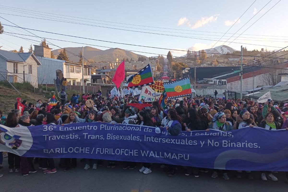 Fotogalería Encuentro Plurinacional de Mujeres en Bariloche