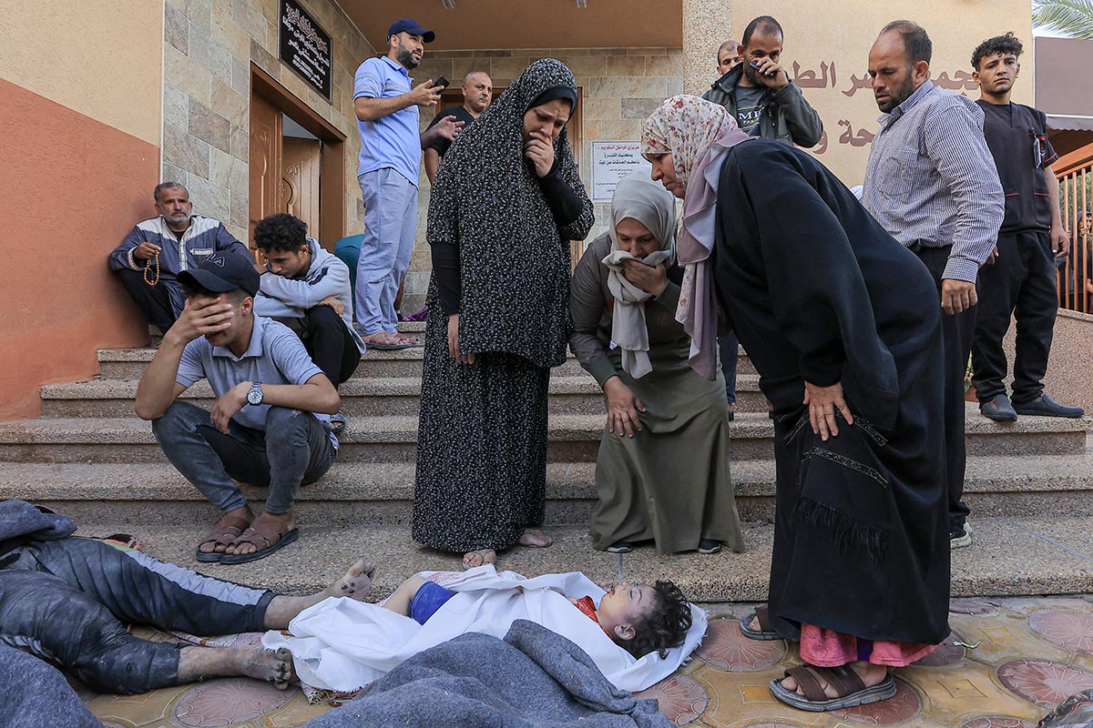 Ya murieron más de 2.700 niñas y niños palestinos por los bombardeos israelíes en Gaza