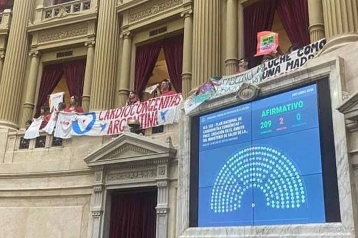 Cardiopatías congénitas en bebés: reglamentan la ley que avanzó pese al voto en contra de Milei y Villarruel