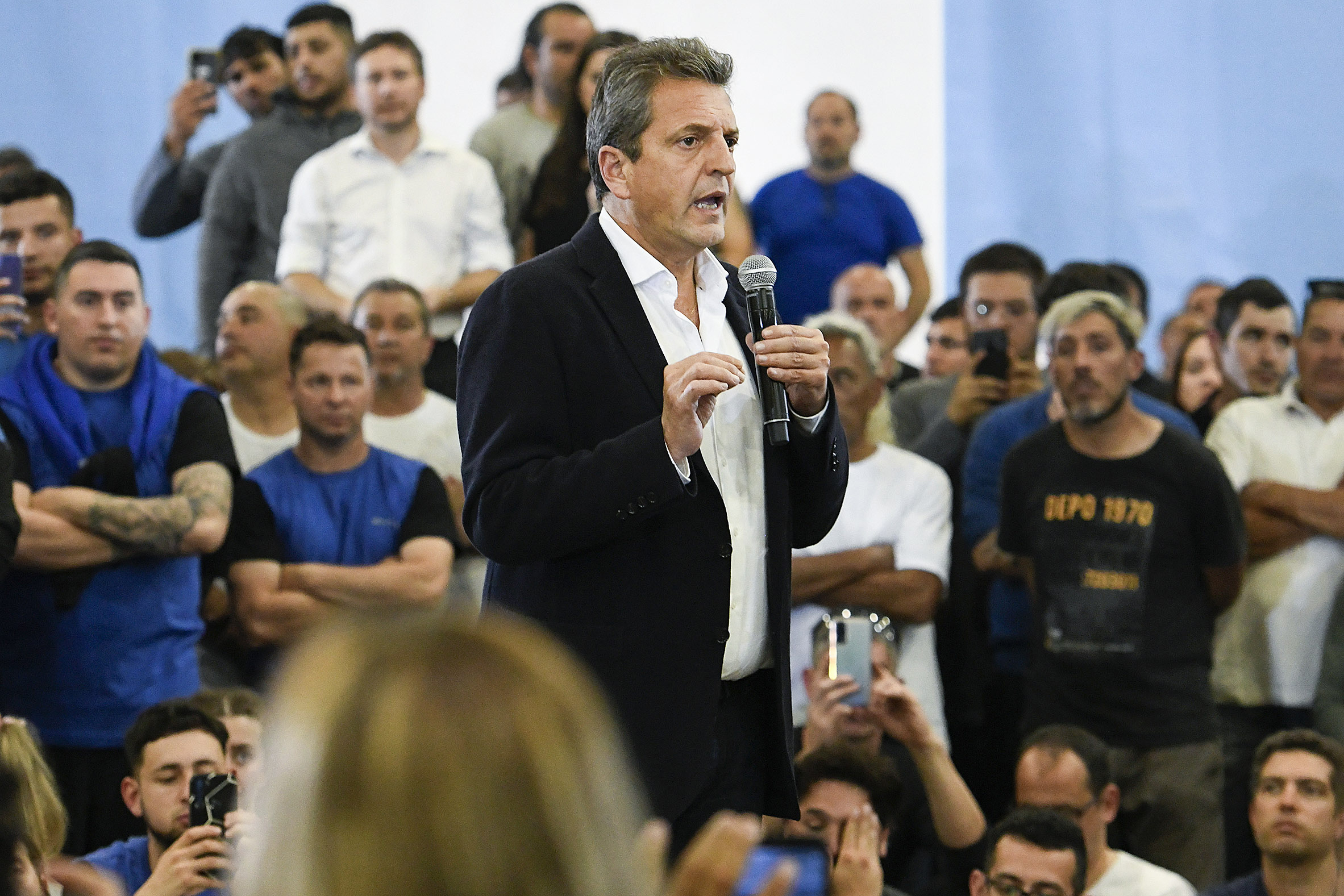 Massa: «El domingo decidimos si seguimos teniendo derechos o nos convertimos en esclavos»