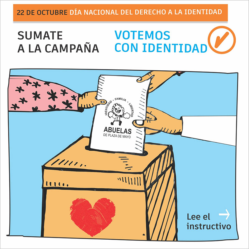 22 de octubre: unas elecciones para votar con identidad y memoria