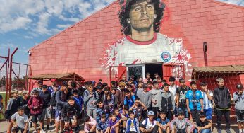 De Fiorito a La Paternal: casi 100 chicos del barrio de Maradona se probaron en Argentinos por el 10/10