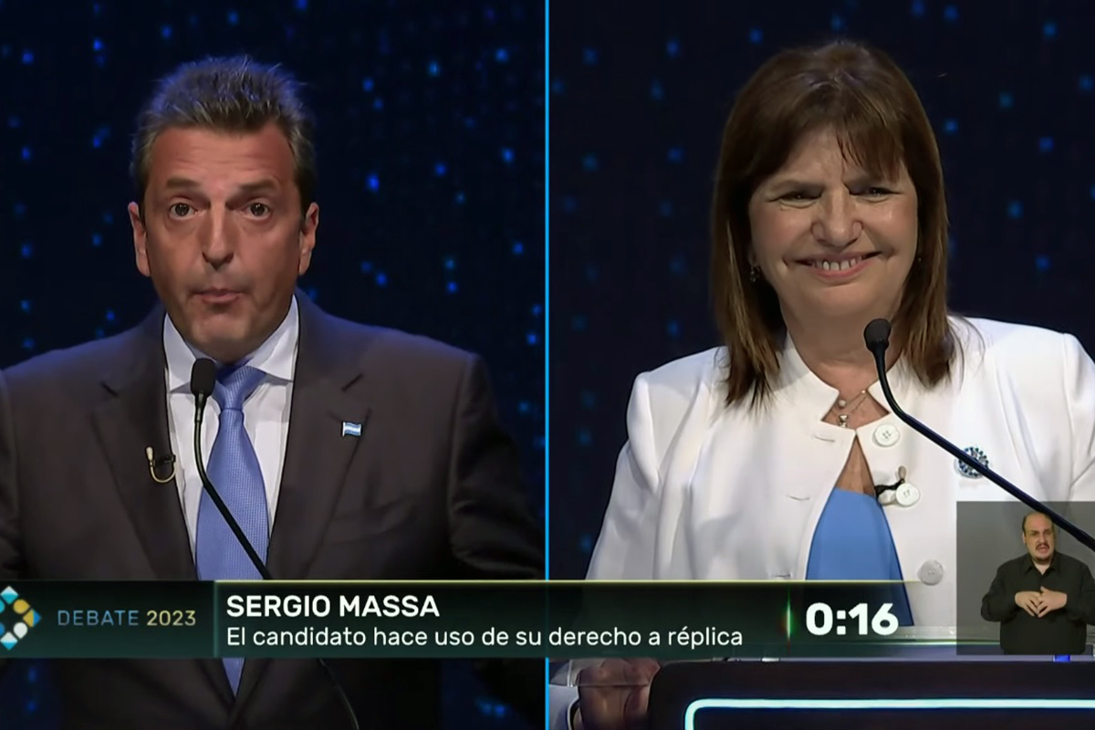 Massa le recordó a Bullrich el 13% que le recortó a los jubilados