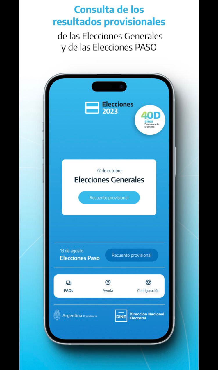 Elecciones 2023: cómo seguir los resultados oficiales