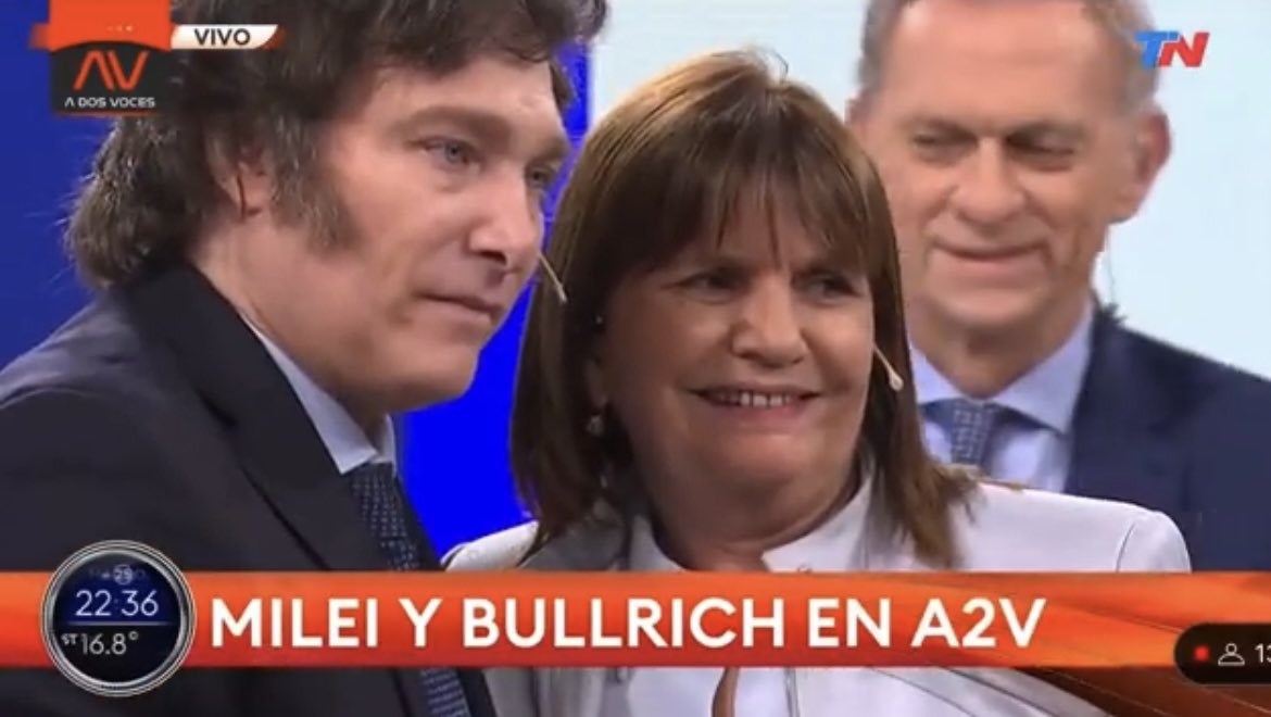 Milei y Bullrich sellaron su pacto: «Si hubiéramos estado juntos, ganábamos en primera vuelta»