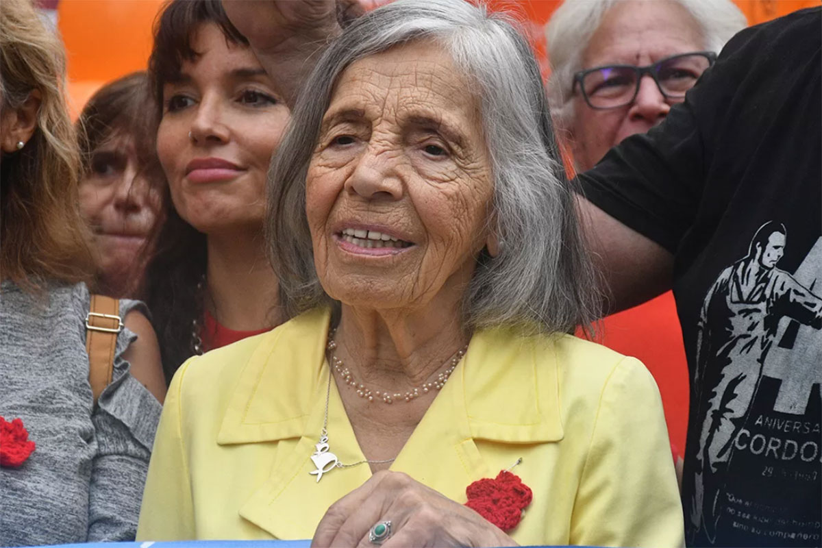 Falleció Sonia Torres, presidenta de Abuelas de Plaza de Mayo de Córdoba