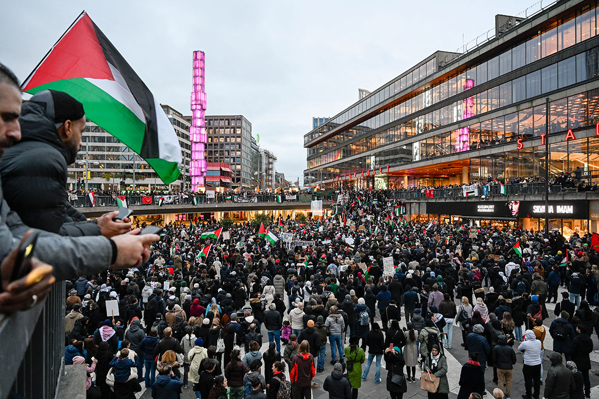 Marchas en todo el mundo en solidaridad con Palestina y en rechazo a la ofensiva israelí