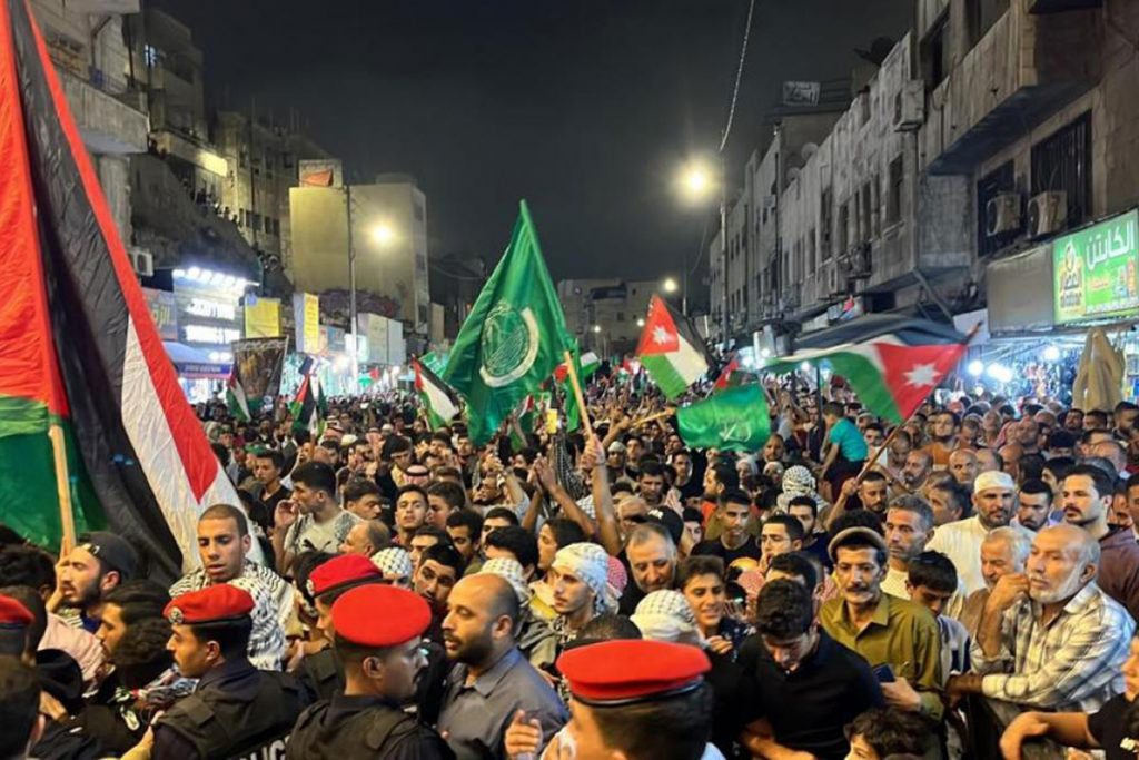 Manifestaciones en Suiza, Estados Unidos y países árabes en apoyo a palestinos y contra bombardeos