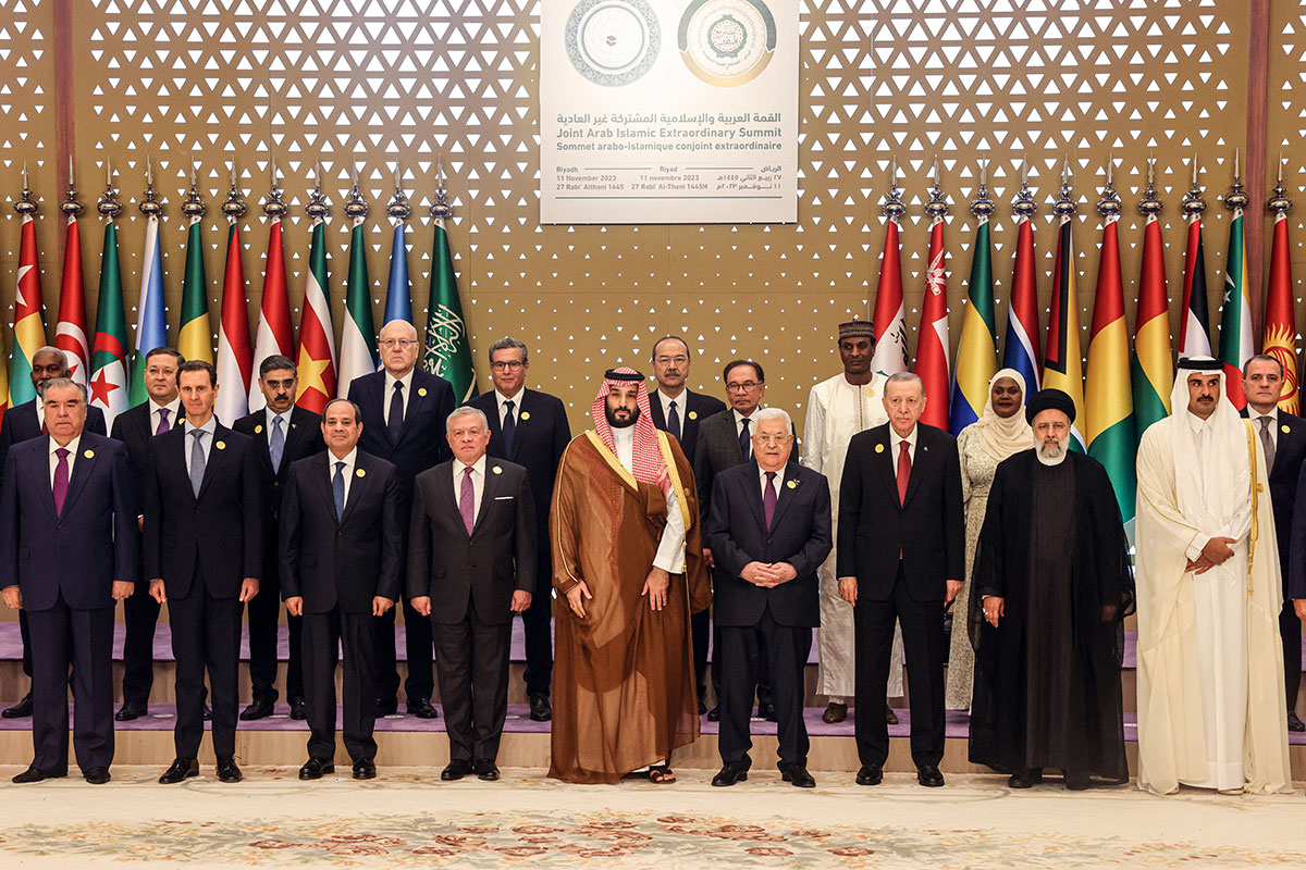 Cumbre árabe e islámica pide por un Estado palestino