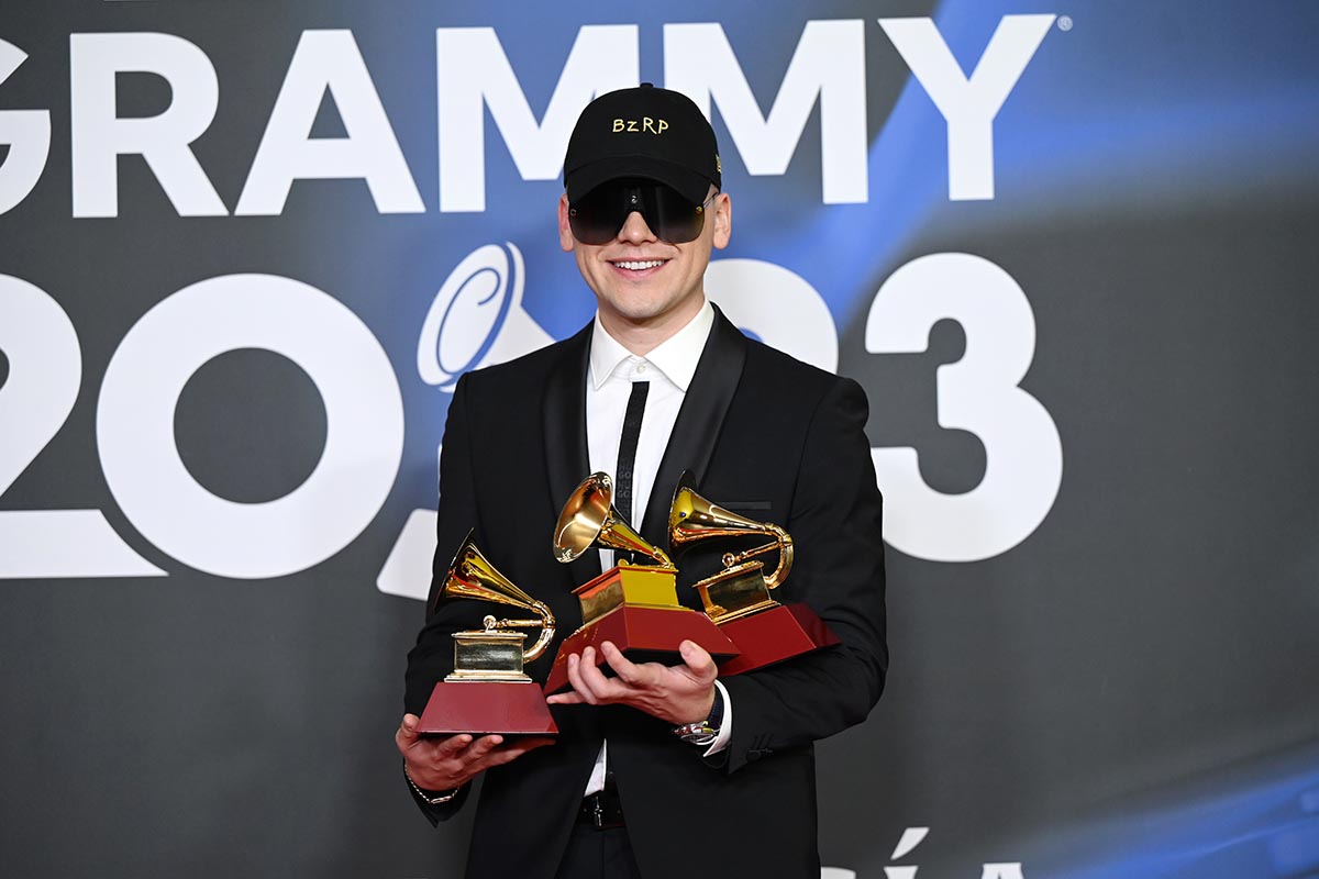 Grammy Latinos 2023: Bizarrap fue el máximo ganador en una gran noche para los artistas argentinos