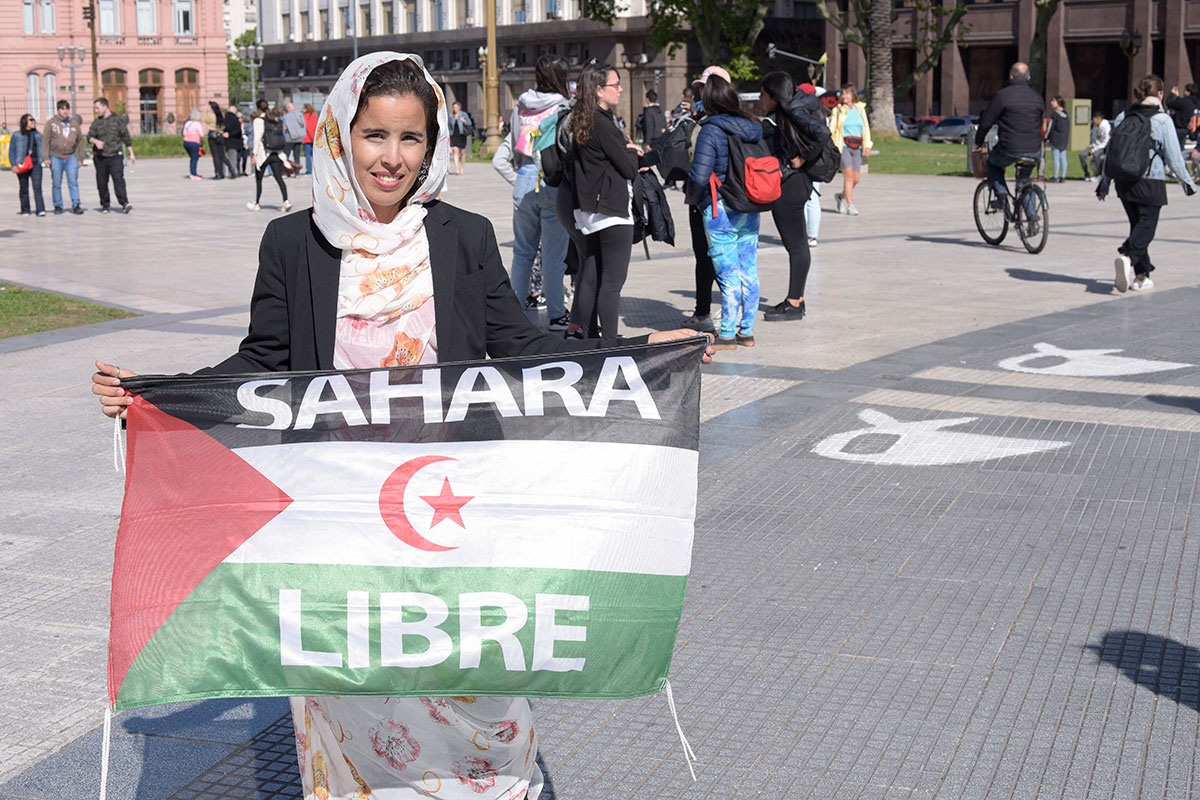 “Buscamos que los argentinos embanderen la lucha por los saharauis”