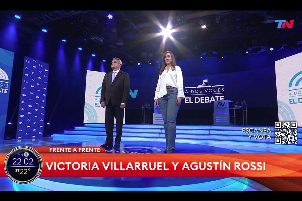 Debate de vicepresidentes: las principales frases de Agustín Rossi y Victoria Villarruel 1 Debate de vicepresidentes: las principales frases de Agustín Rossi y Victoria Villarruel