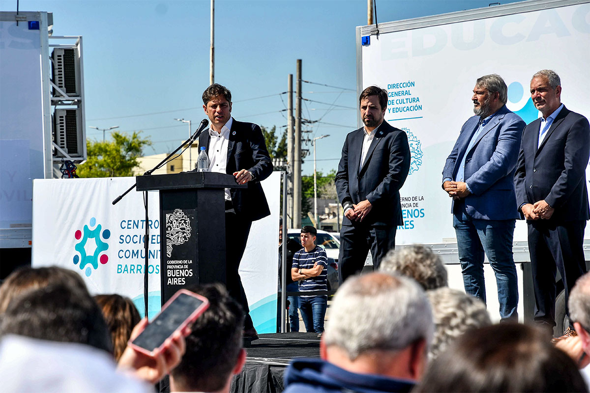 Kicillof: «Se necesita un presidente que conozca cómo funcionan la Argentina, el Estado y el mundo»