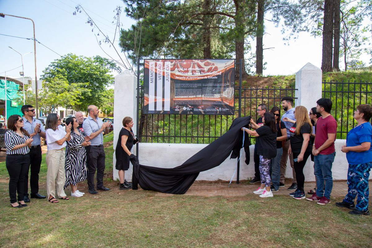 Señalizaron como sitio de memoria el Regimiento de Infantería 5 de Paso de los Libres