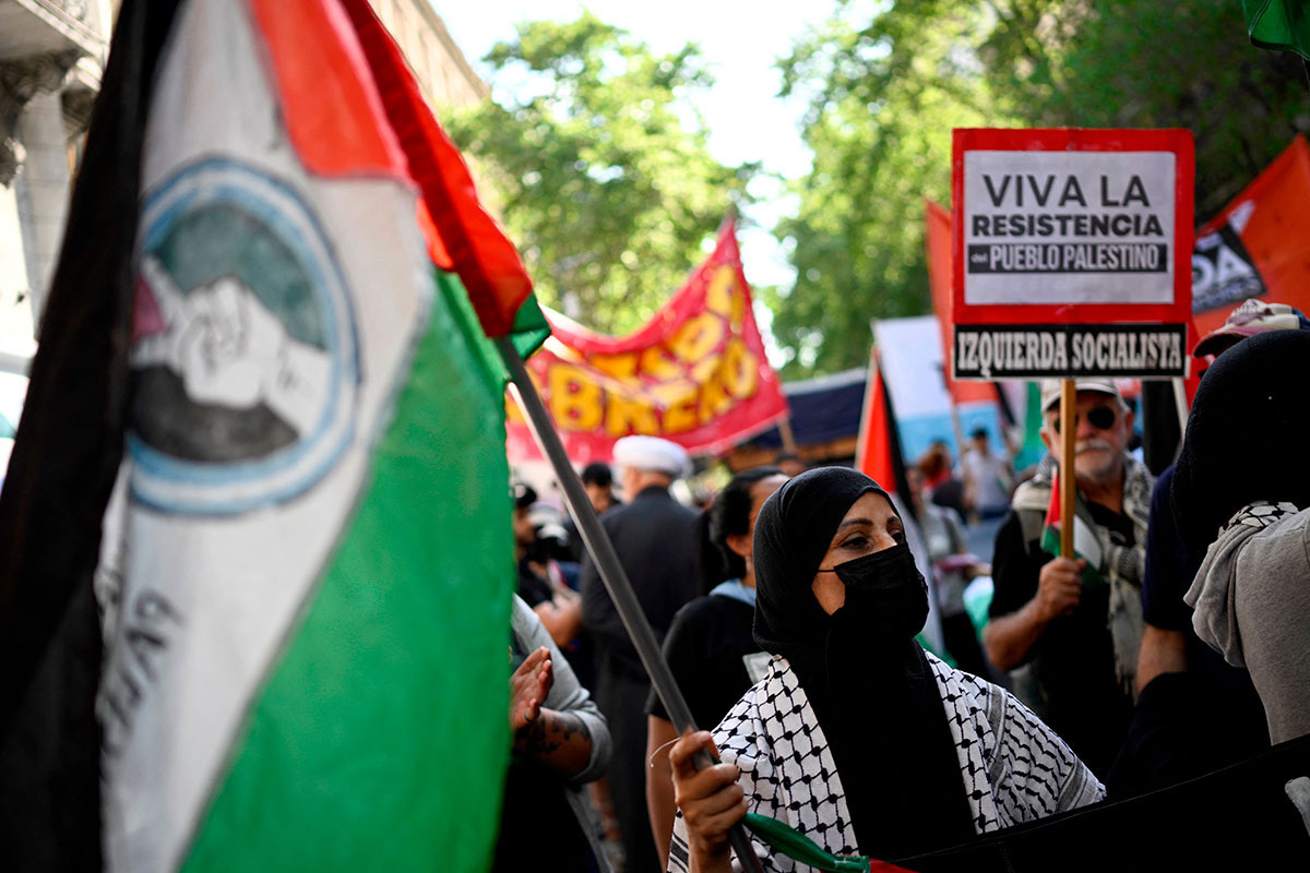 Marchas y llamamientos en solidaridad por Palestina