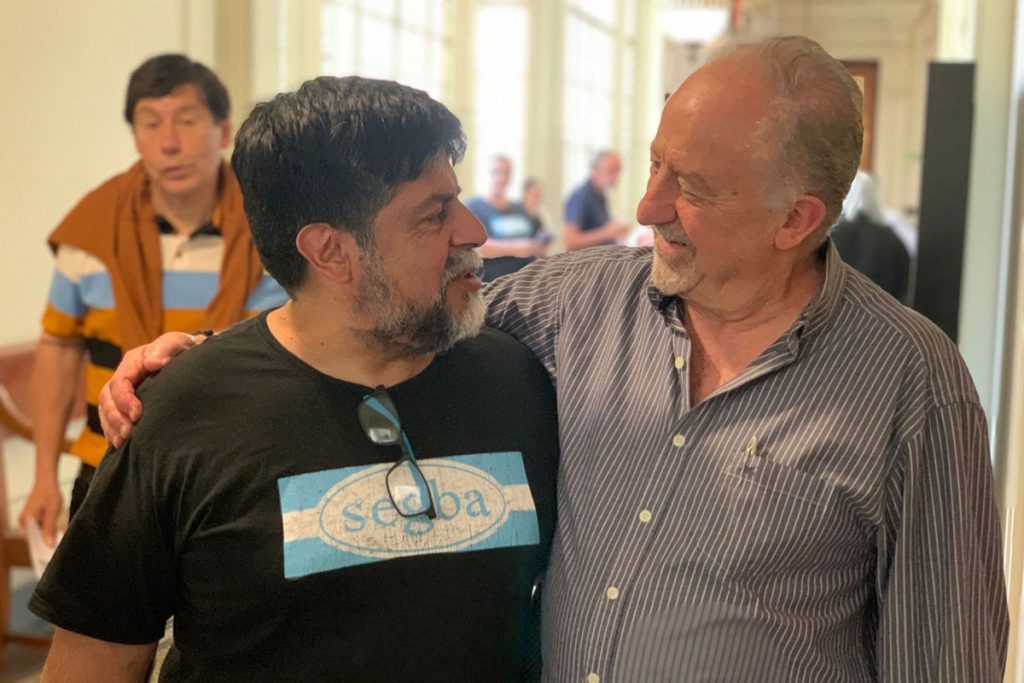 Trabajadores de empresas privatizadas en los 90 fueron recibidos en la Cámara de Diputados