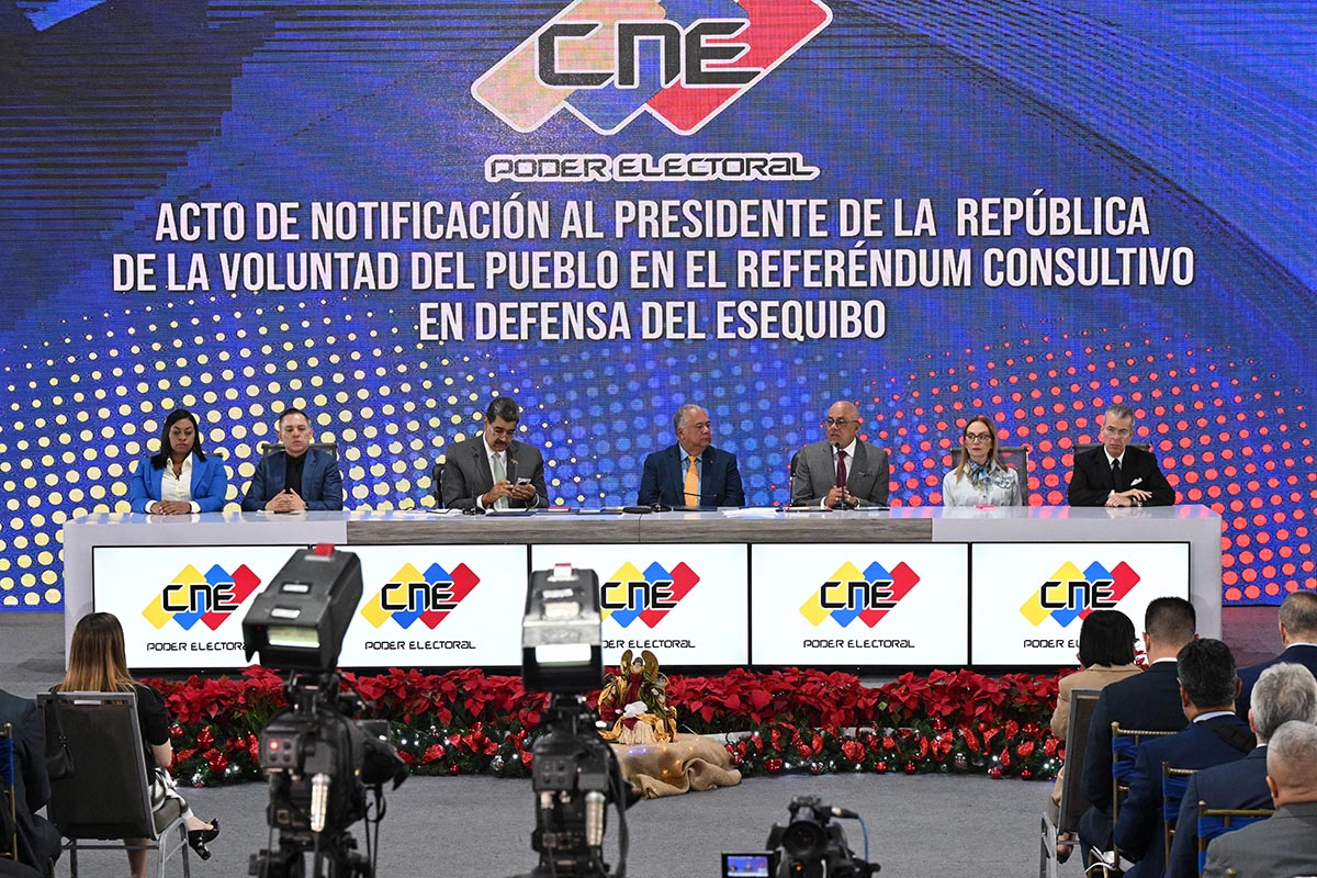 Venezuela denuncia la “intromisión inaceptable” de EE.UU. por criticar el referendo sobre el Esequibo