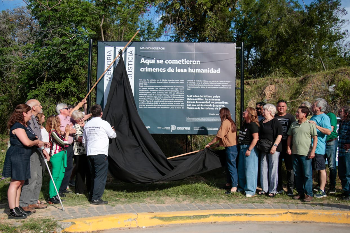 Señalizaron la Embajada de Cuba en Argentina y la «Mansión Güerchi» en la localidad de Zárate