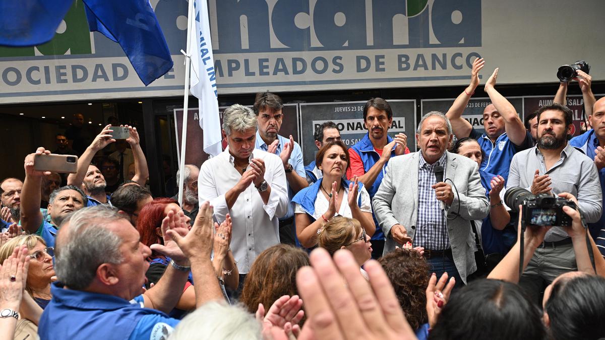 Palazzo afirmó que Bullrich busca «amedrentar» pero el 24 la gente «se va a volcar a la calle» por el paro