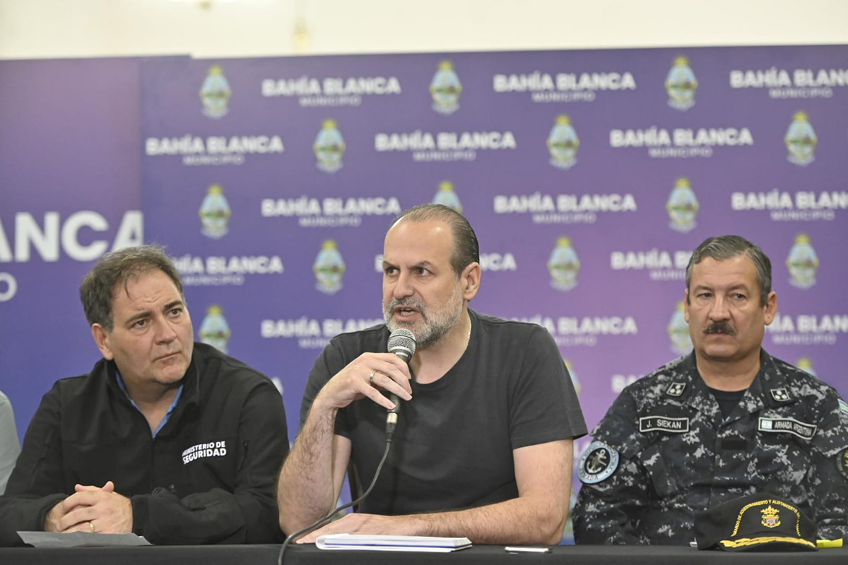 Bahía Blanca: el intendente dio un ultimátum a las multinacionales para que aporten a la reconstrucción de la ciudad
