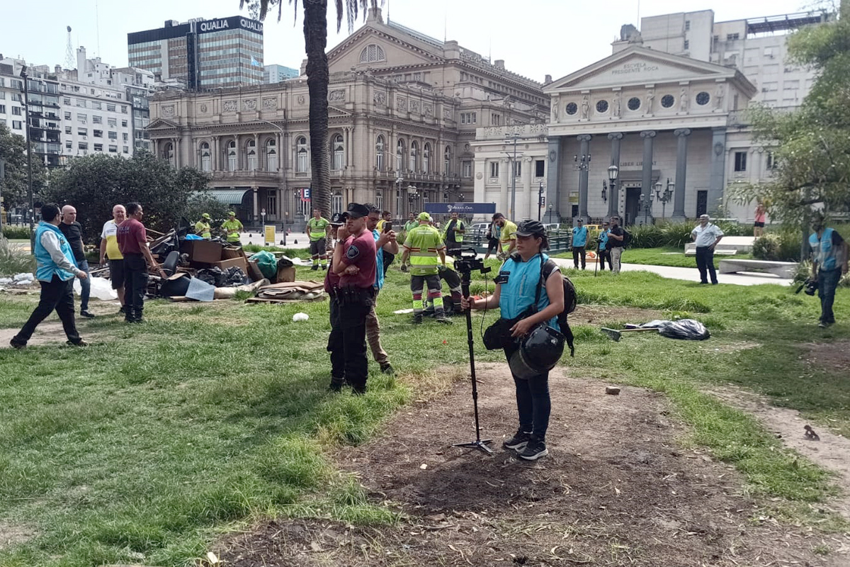 Denuncian violencia policial «innecesaria» en la retirada del Malón de la Paz