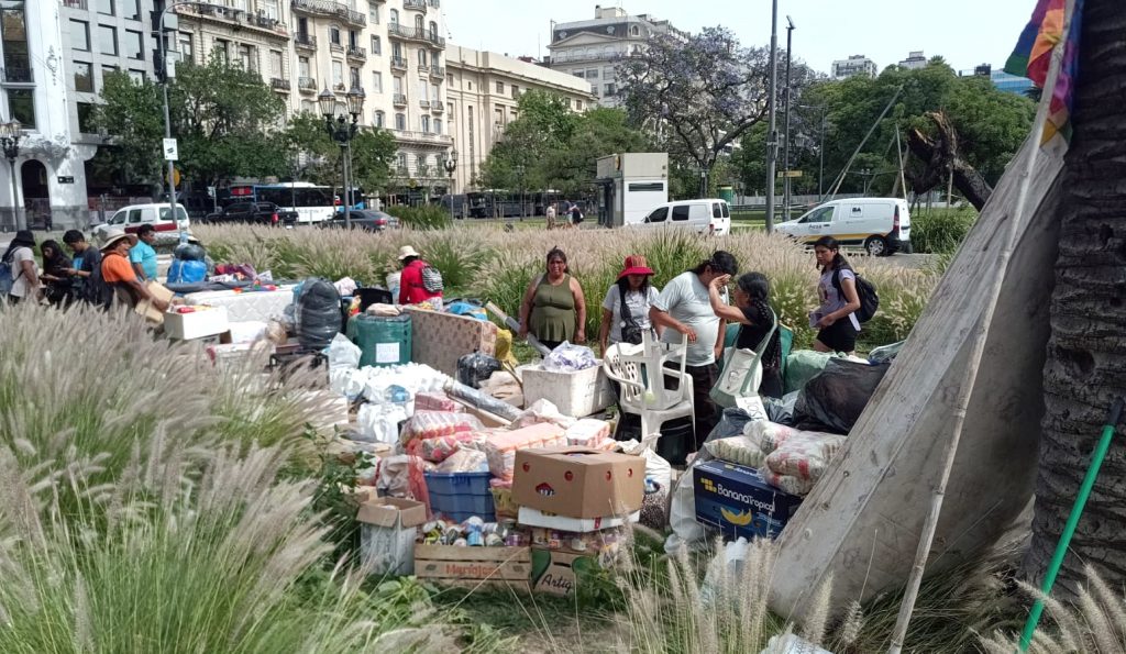 Denuncian violencia policial "innecesaria" en la retirada del Malón de la Paz