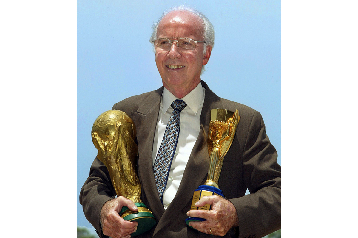 Falleció el brasileño Mário Lobo Zagallo, el único tetracampeón mundial