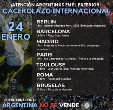 Una marcha que convocó adhesiones en todo el mundo 2 Una marcha que convocó adhesiones en todo el mundo