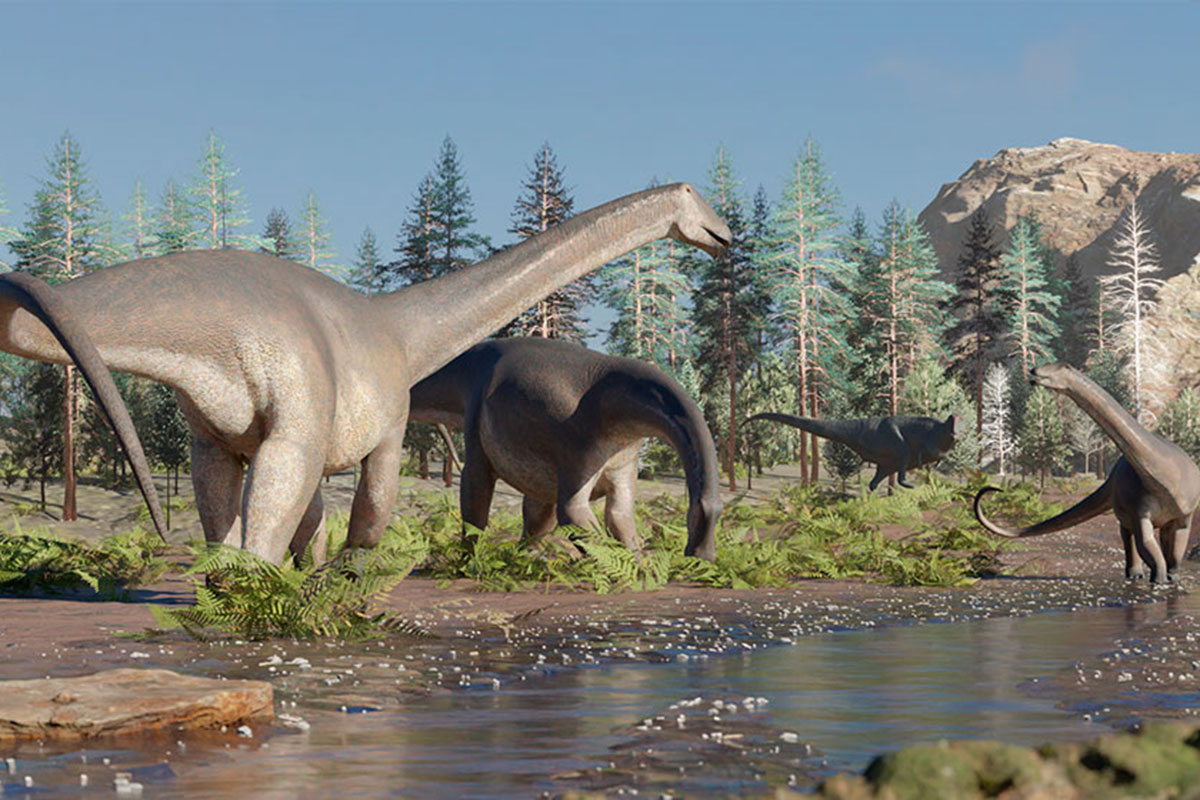 Hallan en Neuquén uno de los últimos dinosaurios de cuello largo y pico de pato