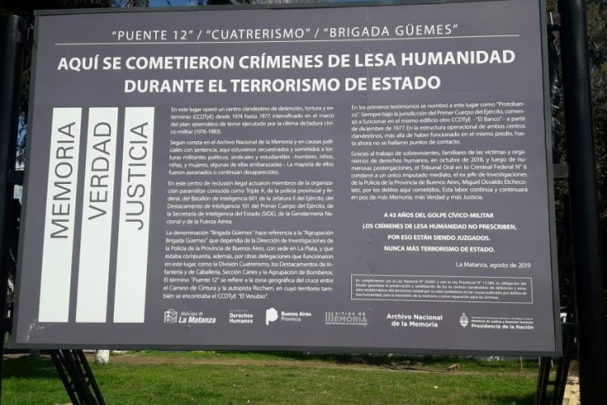Juicio «Puente 12-Cuatrerismo»: comienzan los alegatos por crímenes de lesa humanidad
