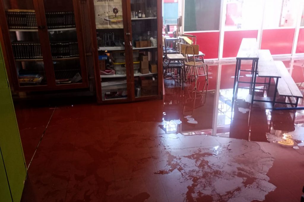 Crece la inseguridad en CABA: en una semana robaron dos veces una escuela pública de Flores 3 Crece la inseguridad en CABA: en una semana robaron dos veces una escuela pública de Flores