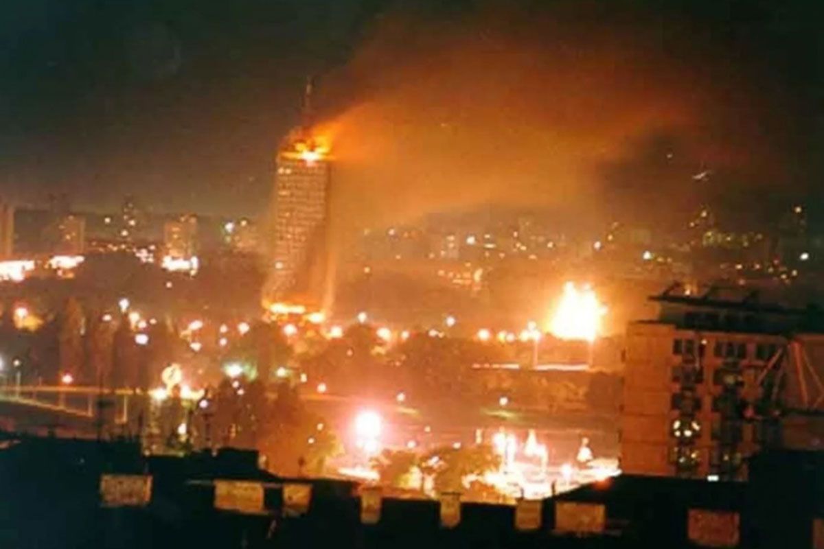 La OTAN celebra sus 75 años y le recuerdan los 25 del bombardeo a Belgrado