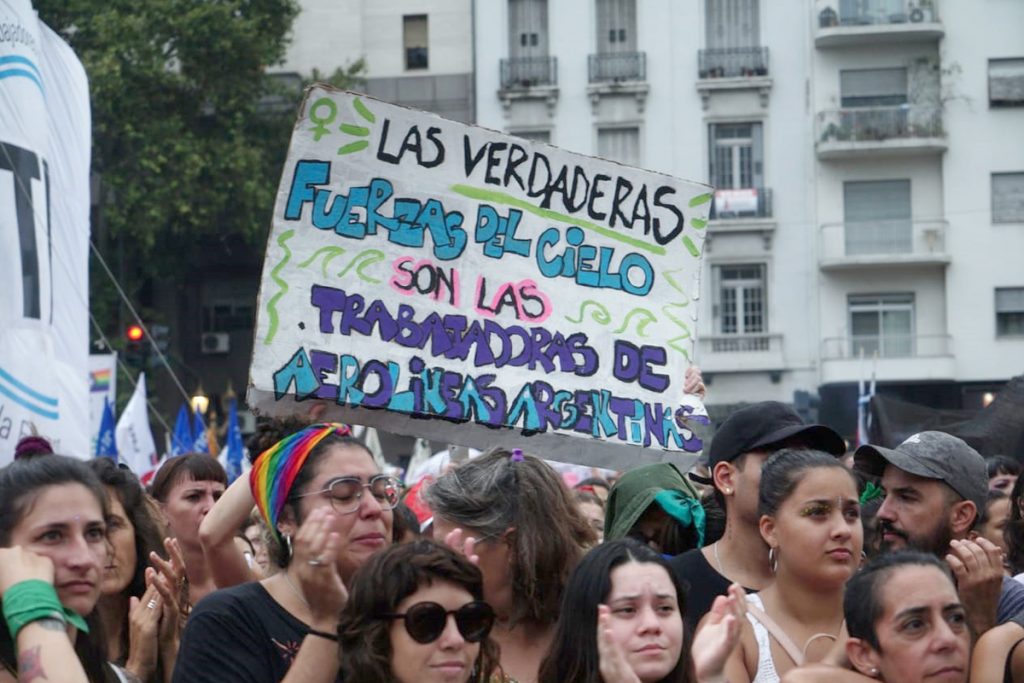 8M en la calle: las imágenes de la protesta feminista en el Congreso
