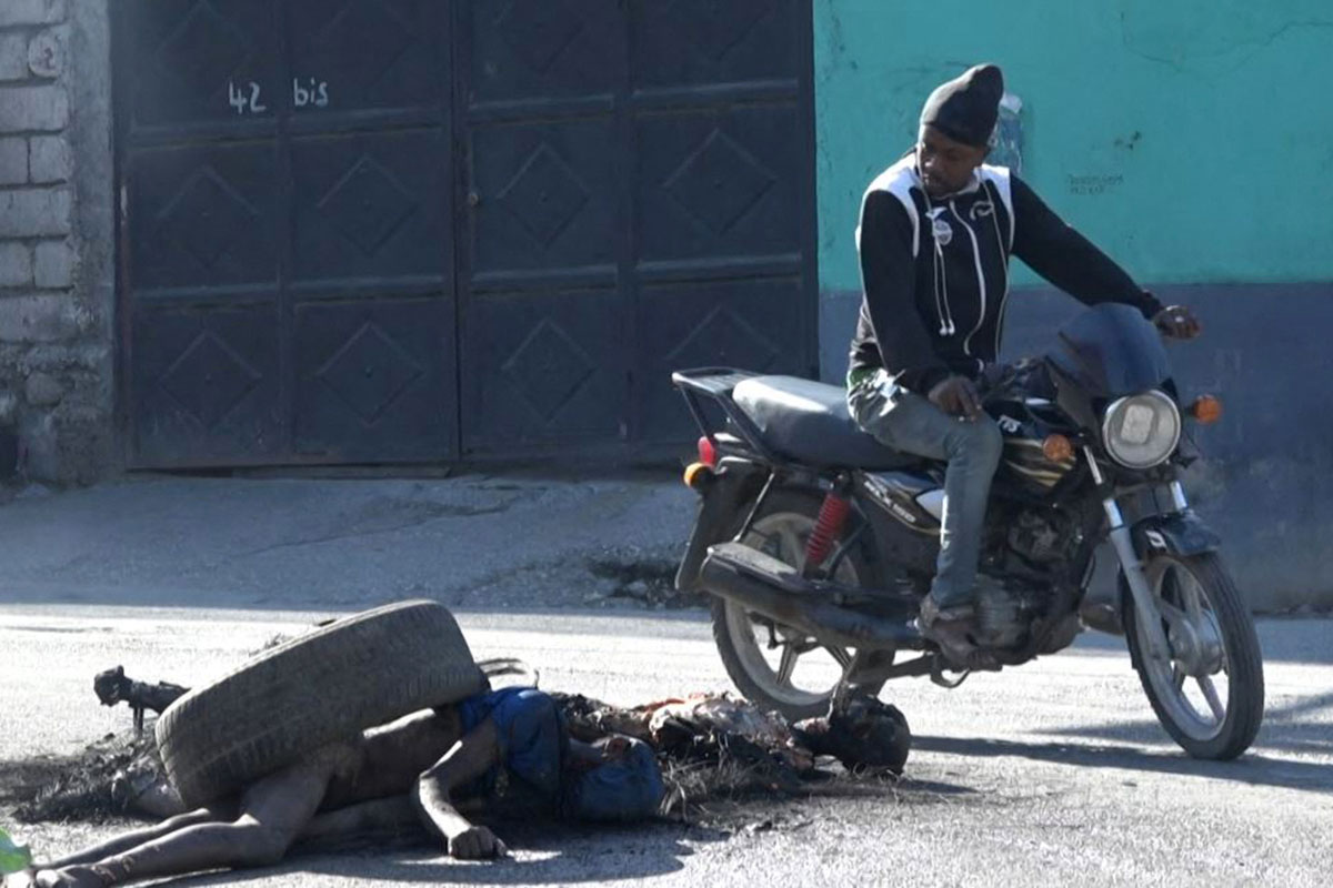 Haití tomada por pandillas criminales y niveles de violencia como Gaza o Ucrania