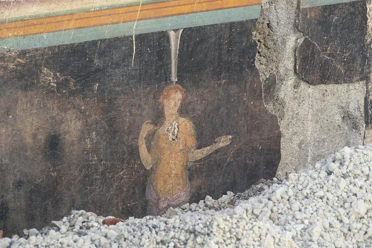 Pompeya: descubrieron grandes frescos alusivos a la Guerra de Troya