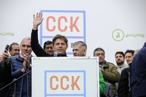 Kicillof en Avellaneda: «Honrar a Néstor es reclamar lo que le manotearon a la Provincia»