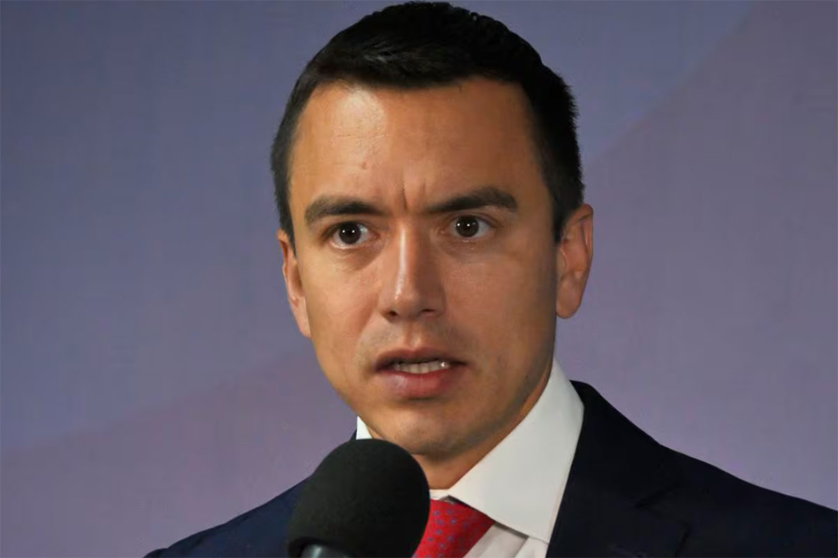 El presidente Noboa logra respaldo en las propuestas de seguridad pero no en sus reformas económicas