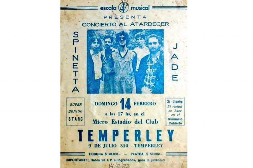 Un hilo musical entre River y Temperley: Spinetta con la 10 del Beto Alonso 5 Un hilo musical entre River y Temperley: Spinetta con la 10 del Beto Alonso