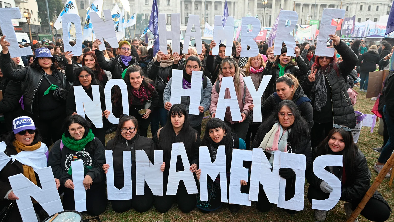 Ni Una Menos: en las calles contra el odio, el hambre y con el amor de Norita