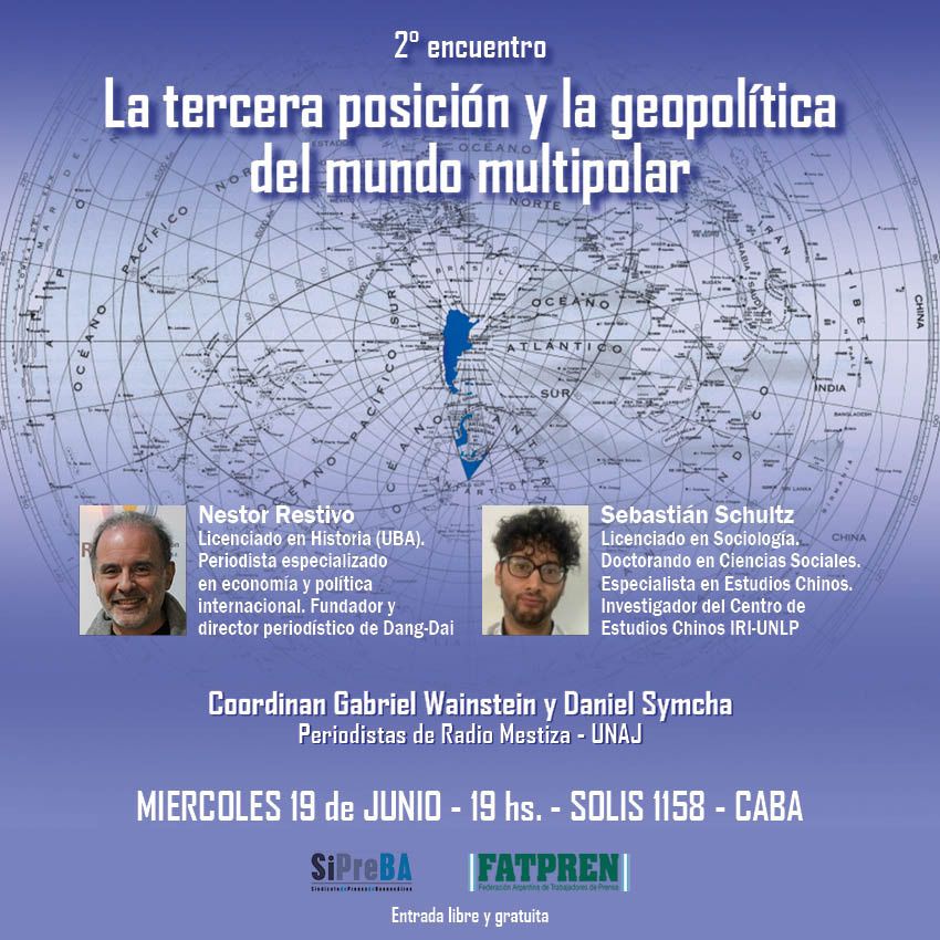 Tercera Posición, mundo multipolar y BRICS en una charla con especialistas 1 Tercera Posición, mundo multipolar y BRICS en una charla con especialistas