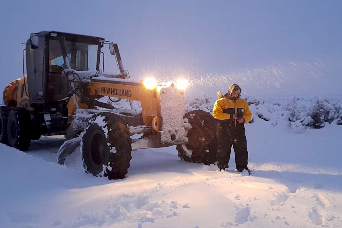 Esta semana, la Patagonia tendrá una de las temperaturas más frías del planeta