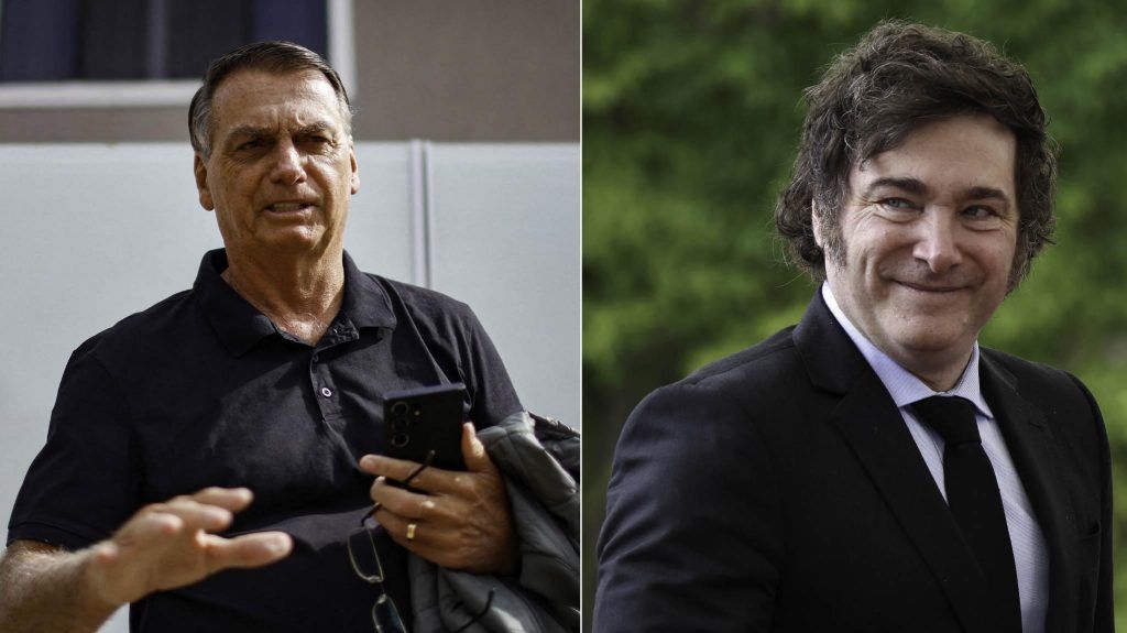 Milei no irá a la cumbre del Mercosur, pero viaja igual a Brasil para un encuentro con Bolsonaro