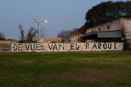 Parque Uriburu: tras casi 15 años de abandono, exigen plantar cien árboles para subsanar el lugar