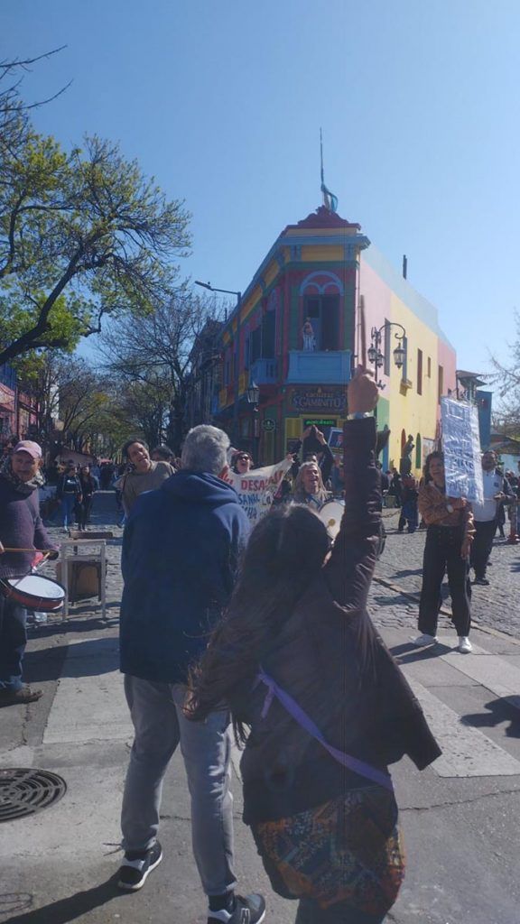 Feriantes de La Boca profundizan el reclamo: denuncian que el traslado de la feria es ilegal 1 Feriantes de La Boca profundizan el reclamo: denuncian que el traslado de la feria es ilegal