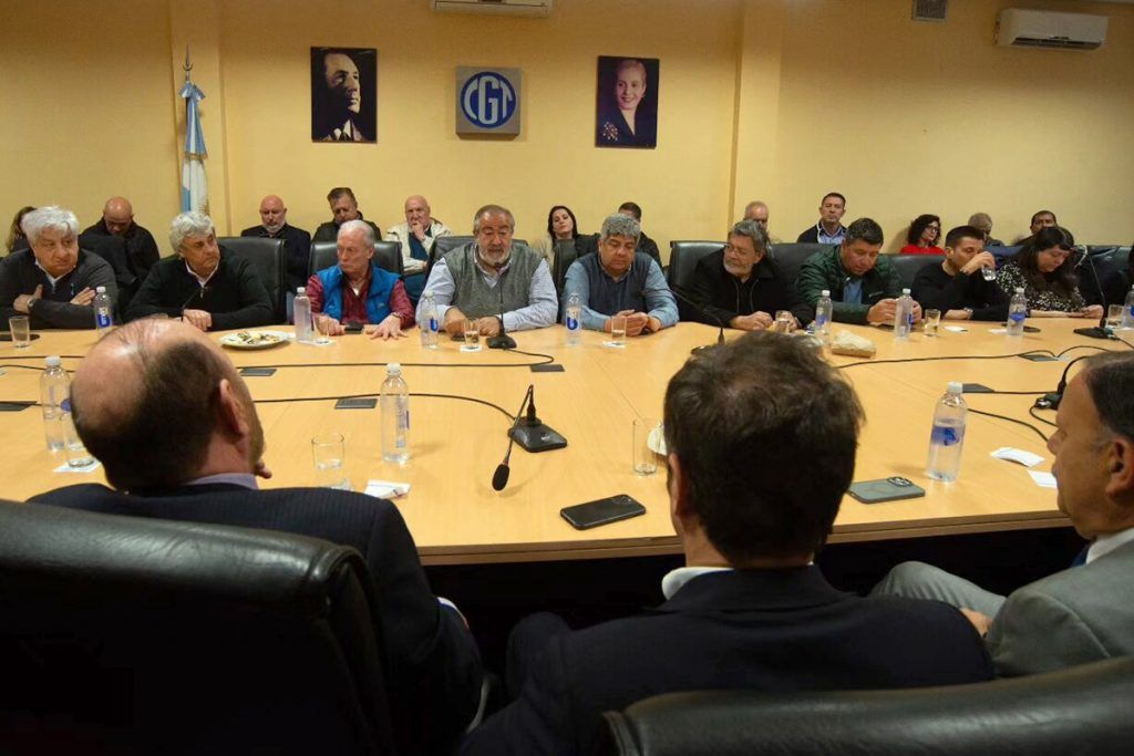 La CGT se posiciona en la interna del peronismo: reunión con Kicillof, Quintela, Ziliotto e Insfrán