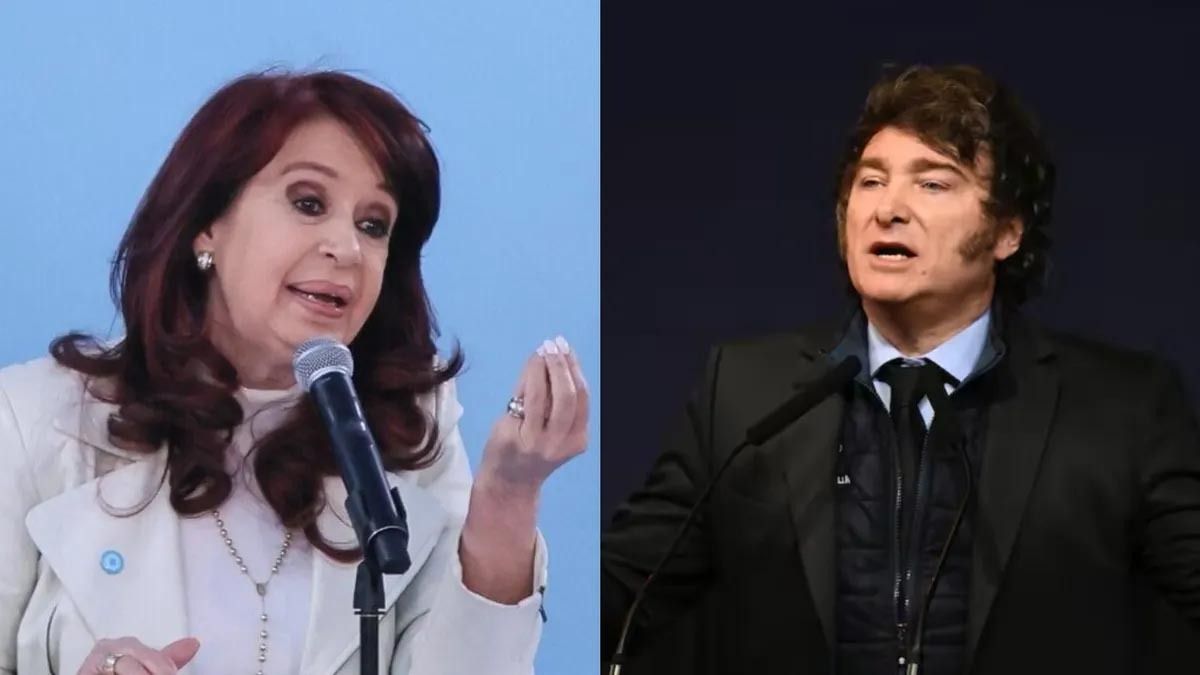 «Las únicas bandas son las de los Caputo Boys» y «la del FMI»: el mensaje de Cristina contra Milei