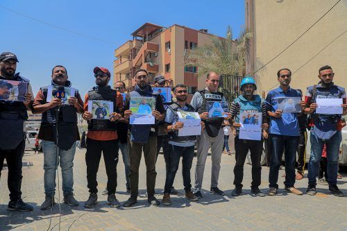 Gaza, la tumba del periodismo