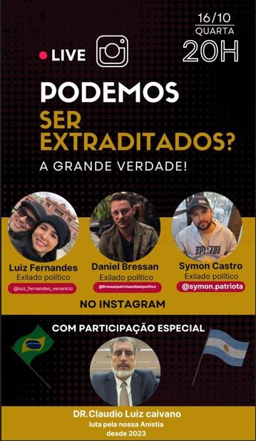 Qué hará el gobierno de Milei ante el pedido de extradición de prófugos de Brasil en Argentina 5 Qué hará el gobierno de Milei ante el pedido de extradición de prófugos de Brasil en Argentina