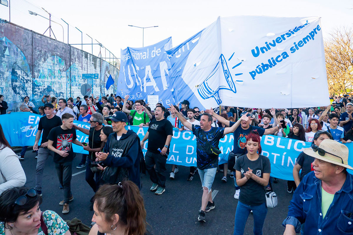¡A marchar! Manifiesto por la universidad conurbana