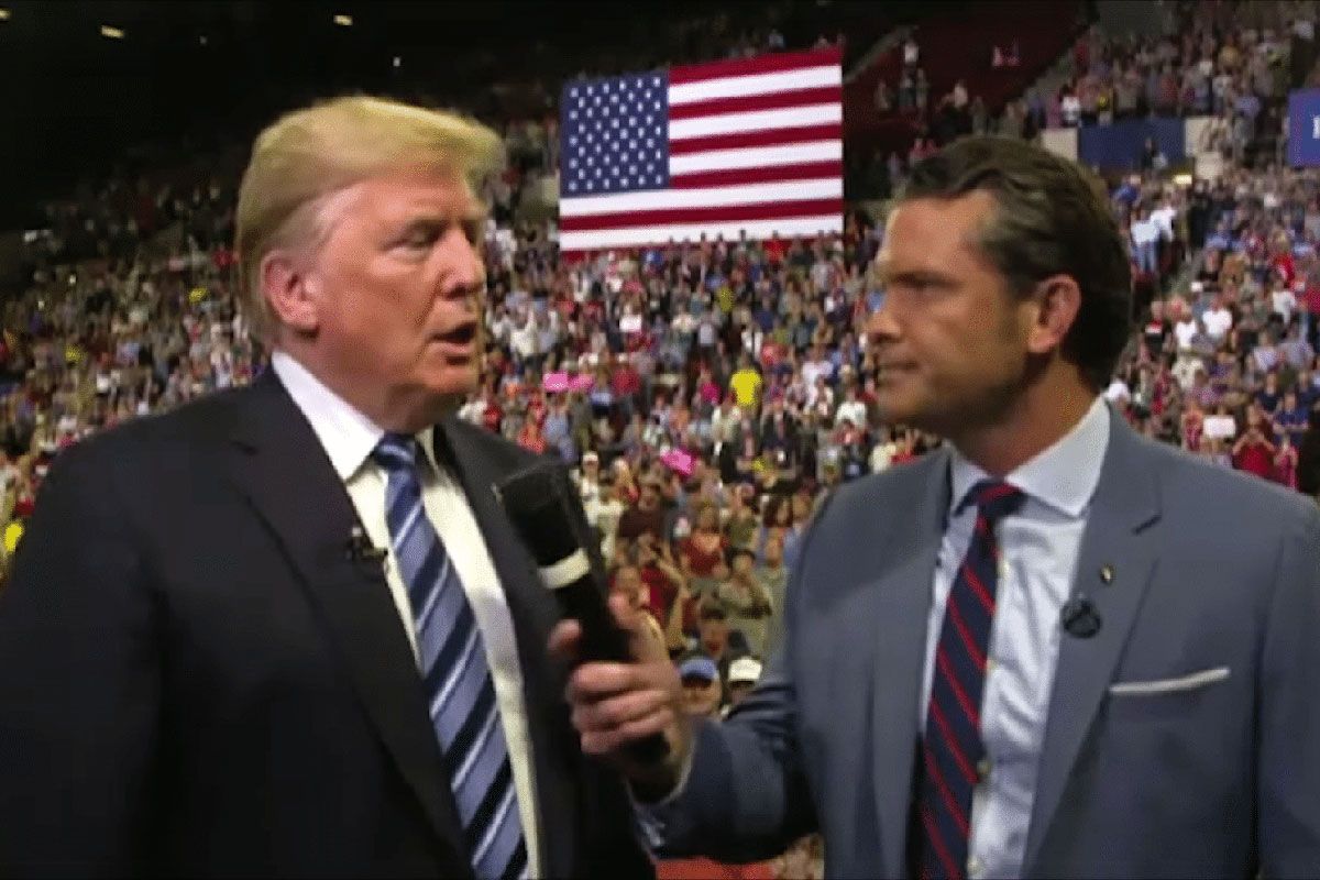 El jefe del Pentágono dice que no quieren un cambio de régimen en Irán pero…